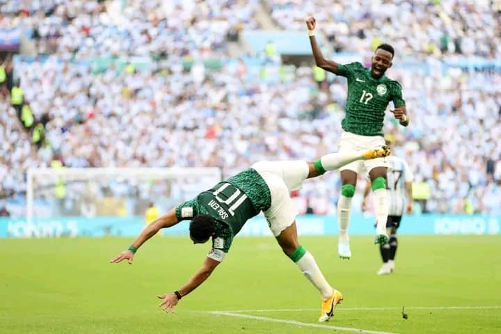 السعودية تحقق فوزا تاريخيا على الأرجنتين