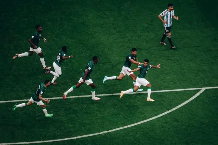 السعودية تحقق فوزا تاريخيا على الأرجنتين