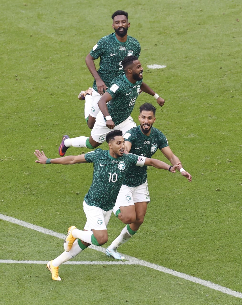 السعودية تحقق فوزا تاريخيا على الأرجنتين
