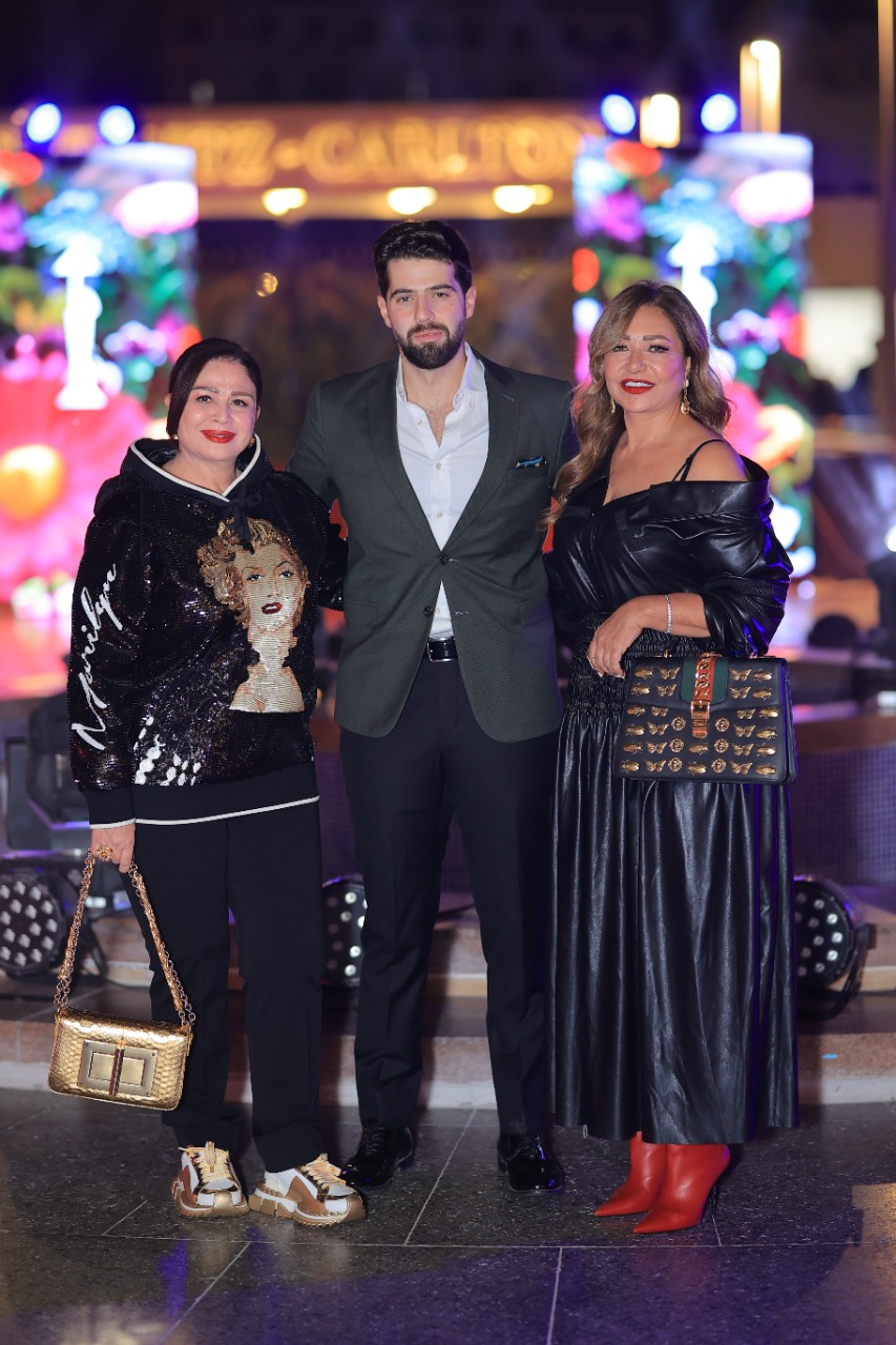 (25) Shahid Reception Event during CIFF 2022-  ليلى علوي، طارق الابياري والهام شاهين