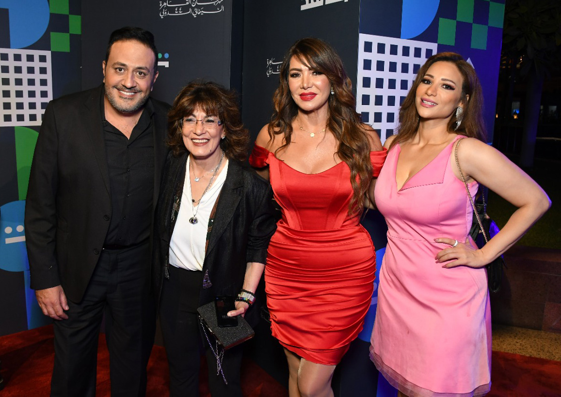 (15) Shahid Reception Event during CIFF 2022- خالد سرحان، سماح أنور، لقاء سويدان وغادة طلعت