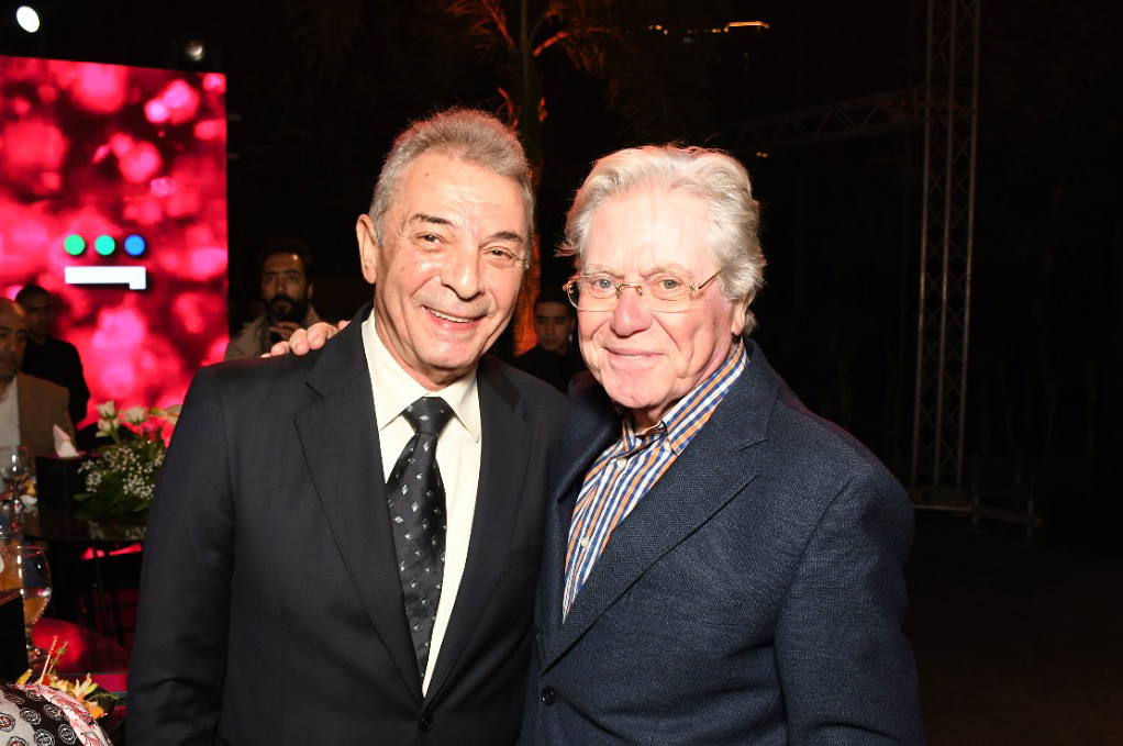 (6) Shahid Reception Event during CIFF 2022- محمود حميده وحسين فهمي