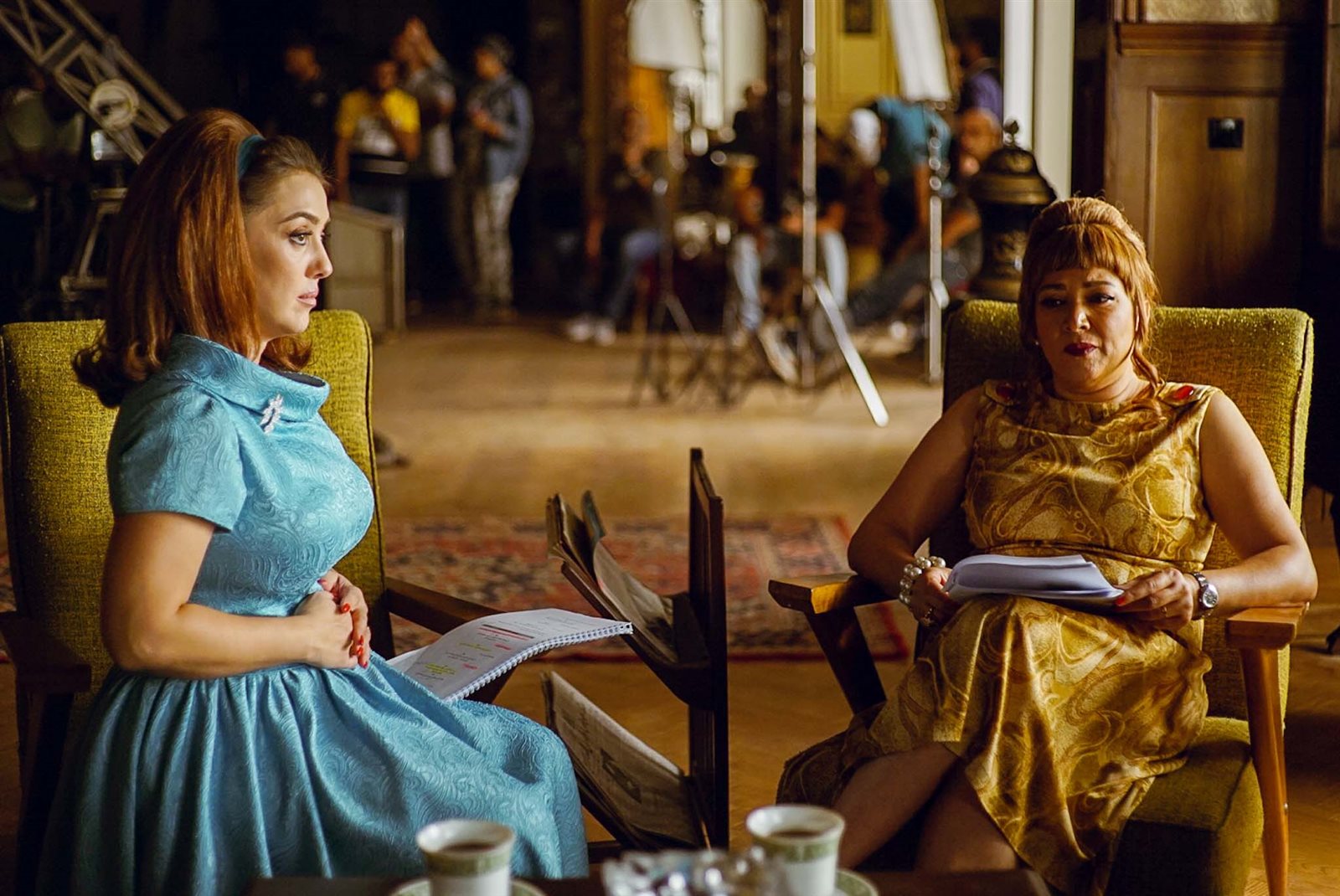 (7) MBC MASR - ستات بيت المعادي- كندة علوش وانتصار bts