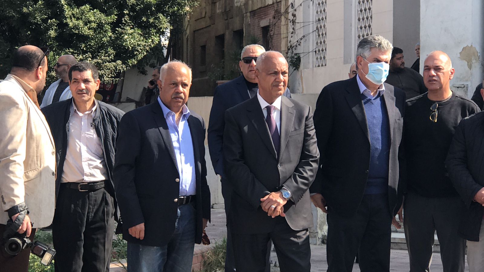 جنازة سامى شرف من مسجد أبو المكارم