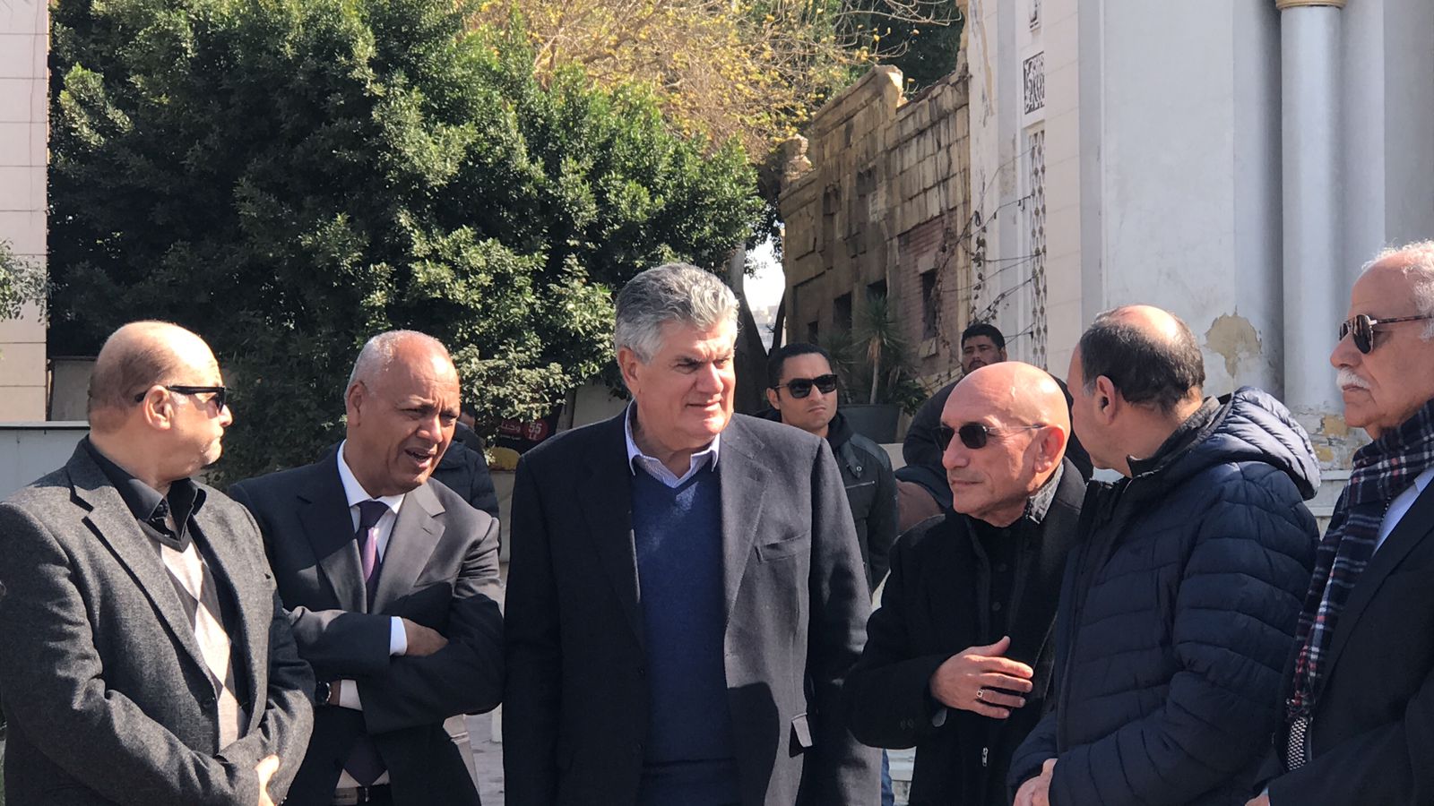 جنازة سامى شرف من مسجد أبو المكارم