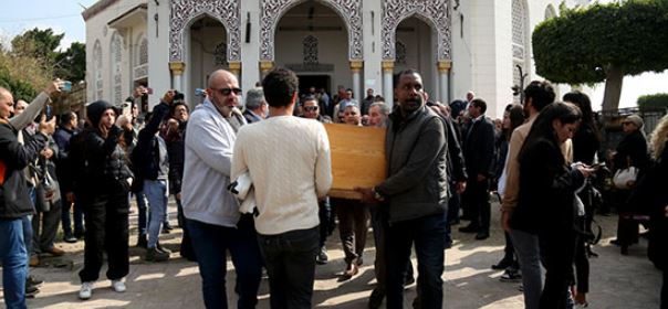 جنازة سامى شرف من مسجد أبو المكارم