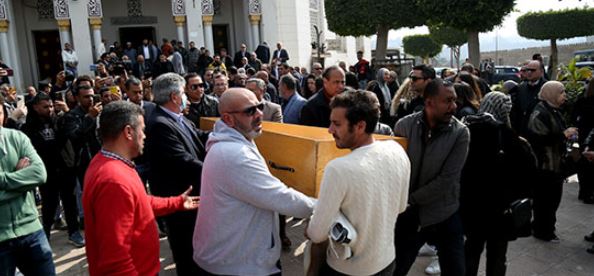 جنازة سامى شرف من مسجد أبو المكارم