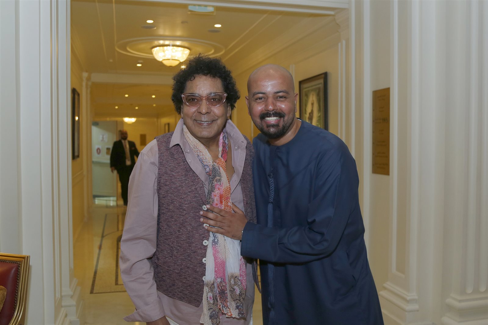 أحمد كوتي مع الكينج محمد منير