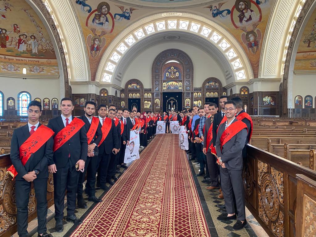 طلاب من أجل مصر جامعة سوهاج 