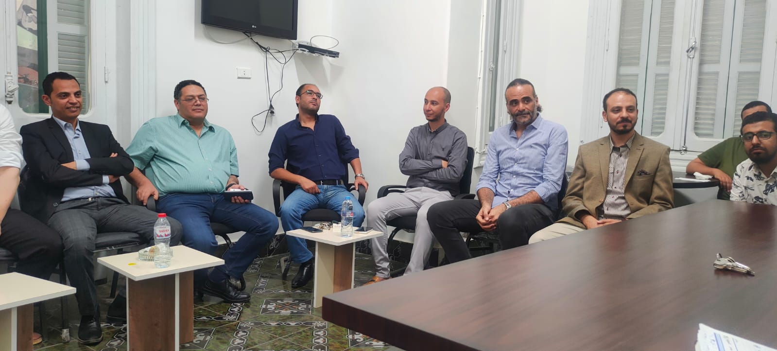 عودة مالك عدلي وآخرين إلى المصري الديمقراطي