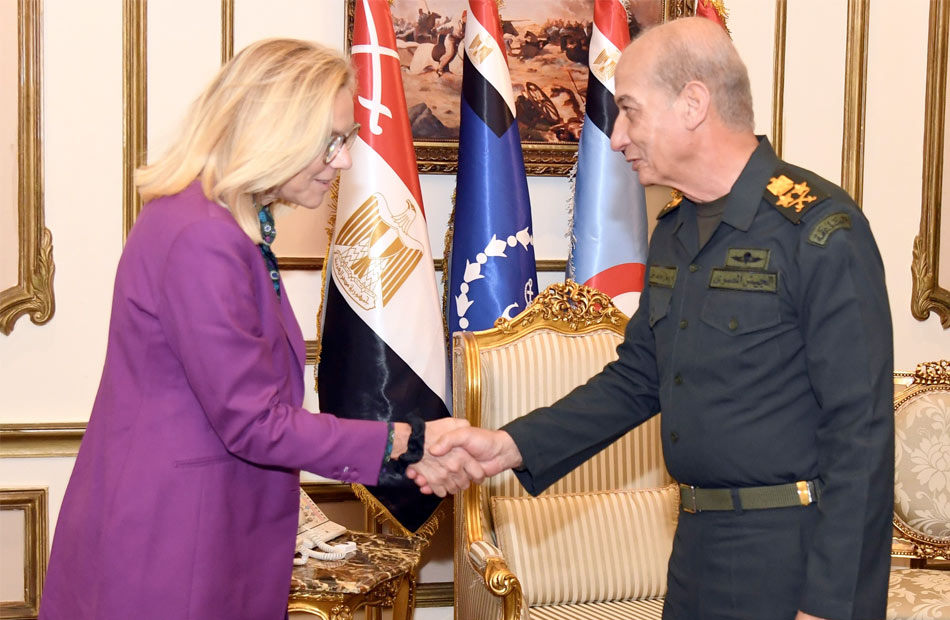 وزير الدفاع يؤكد موقف مصر الراسخ تجاه القضية الفلسطينية