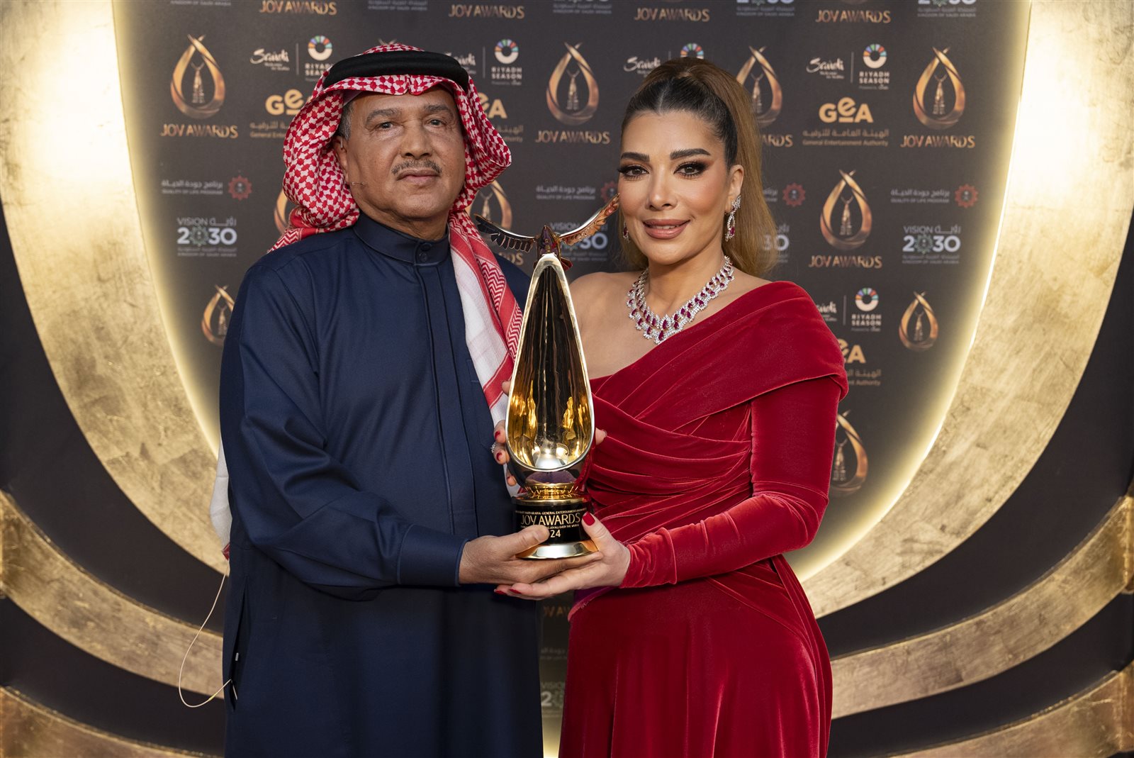 JOY AWARDS 2024 - MOHAMMED ABDO AND ASSALA