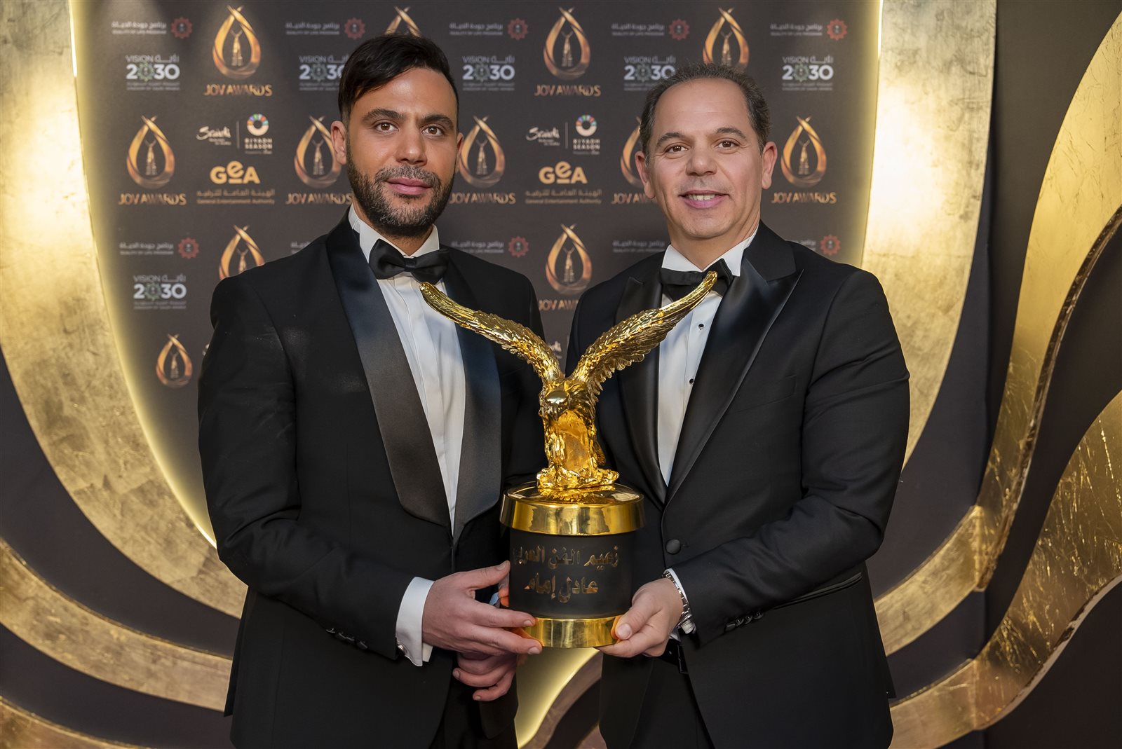 JOY AWARDS 2024 - MOHAMMED AND RAMI ADEL IMAM