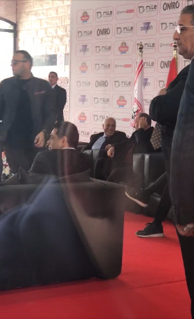 وصول محمود الخطيب إلى نادي الزمالك (صور)