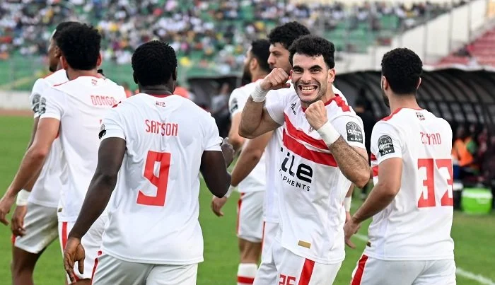 مباراة الزمالك والبنك الأهلي 