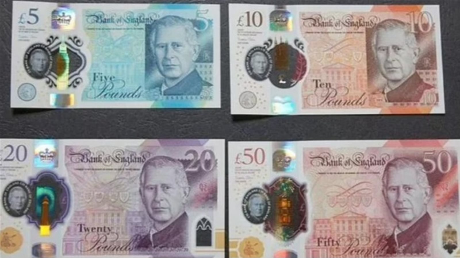بدلا من إليزابيث.. تداول أوراق نقدية تحمل صورة الملك تشارلز في بريطانيا (صور)