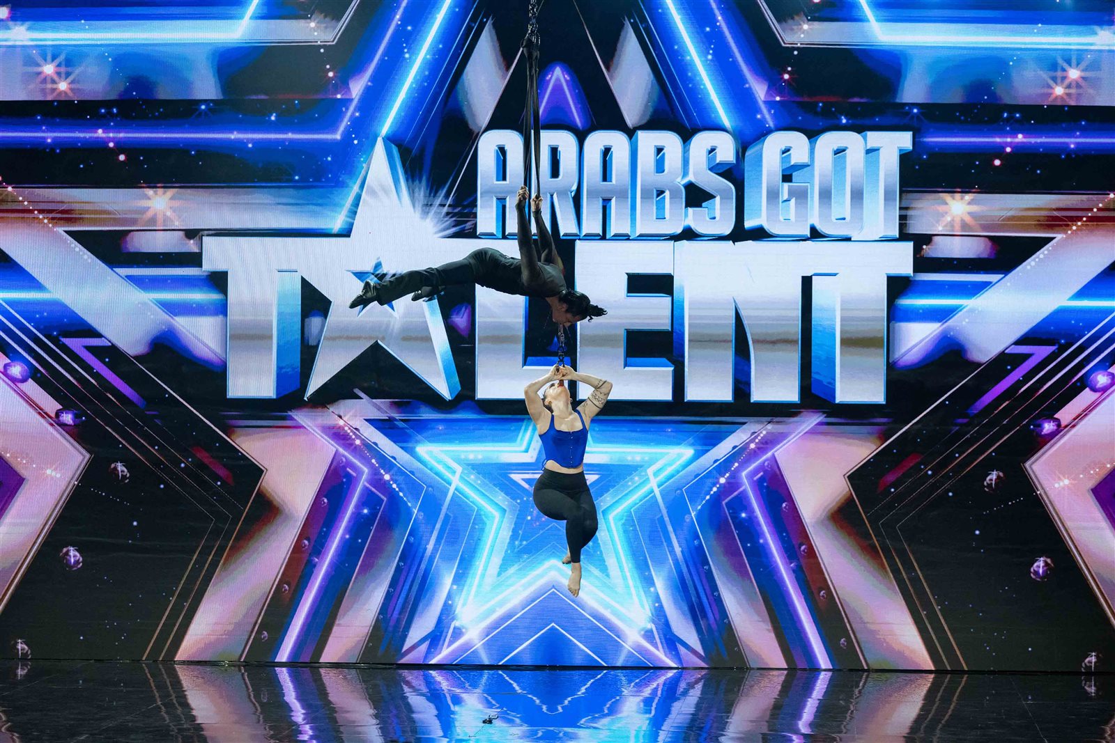 (9)MBC MASR - ARABS GOT TALENT SEASON 7- CARLOS & ELEFTHERIA