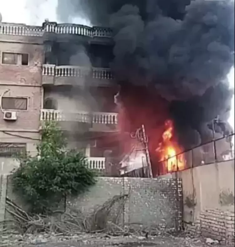 حريق مخزن كوكاكولا.. تعرف على حجم الخسائر في مدينة فاقوس بالشرقية