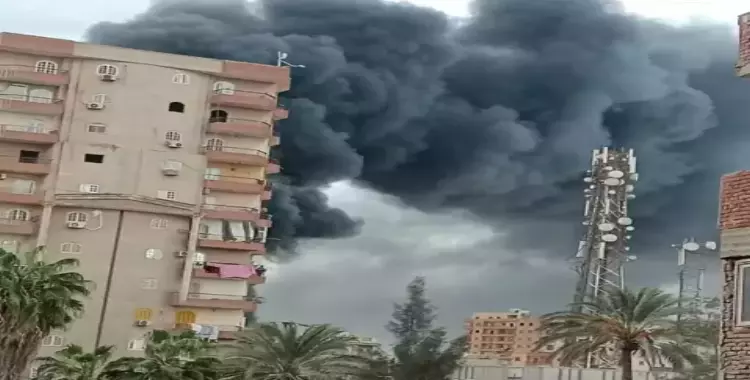 حريق مخزن كوكاكولا.. تعرف على حجم الخسائر في مدينة فاقوس بالشرقية
