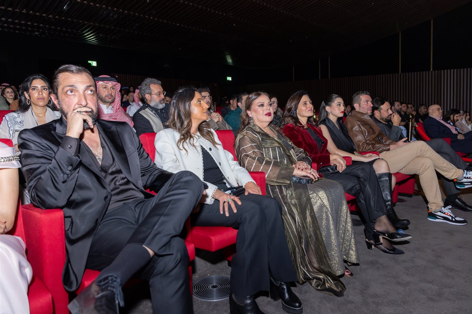 (5) MBC STUDIOS - SUKKAR SABAABAA W HOUBOUB EL KHARZIZ - RED CARPET SCREENING RSIFF 2024 (3)