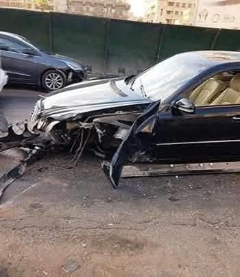 حادث كوبري أكتوبر.. تفاصيل تصادم 4 سيارات أعلى ميدان عبدالمنعم رياض