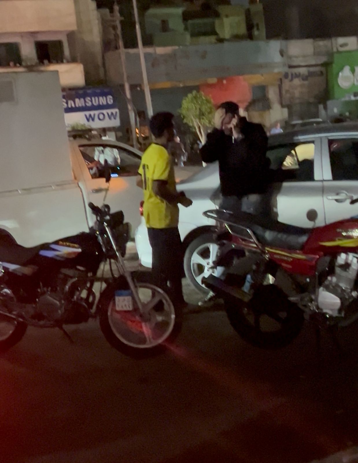 حريق ميدان سفير