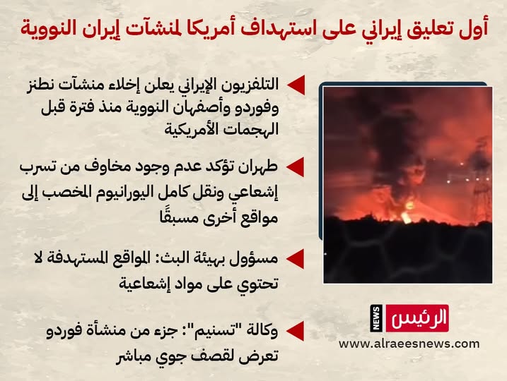 ما مصير البرنامج النووي الإيراني بعد قصف واشنطن لـ3 منشآت؟ مسؤول أمريكي سابق يوضح