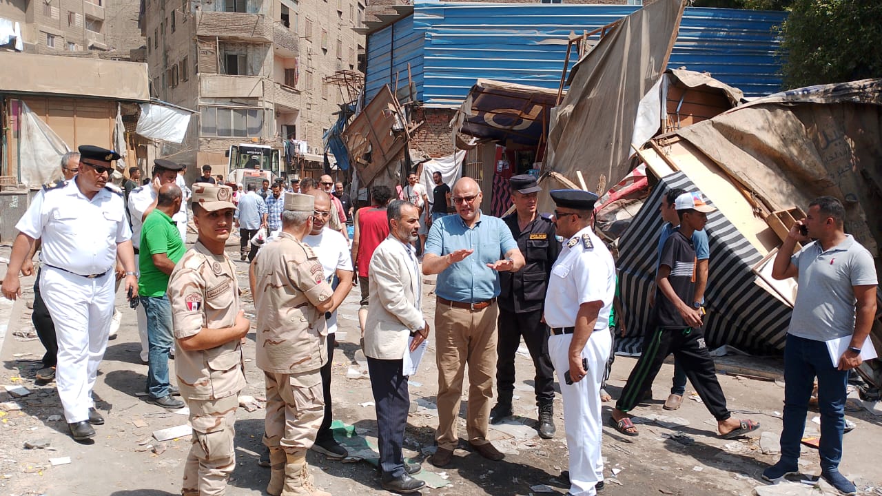 إزالة الأكشاك المخالفة.. محافظ القليوبية يوجه بخطة شاملة لتأمين ميدان المؤسسة