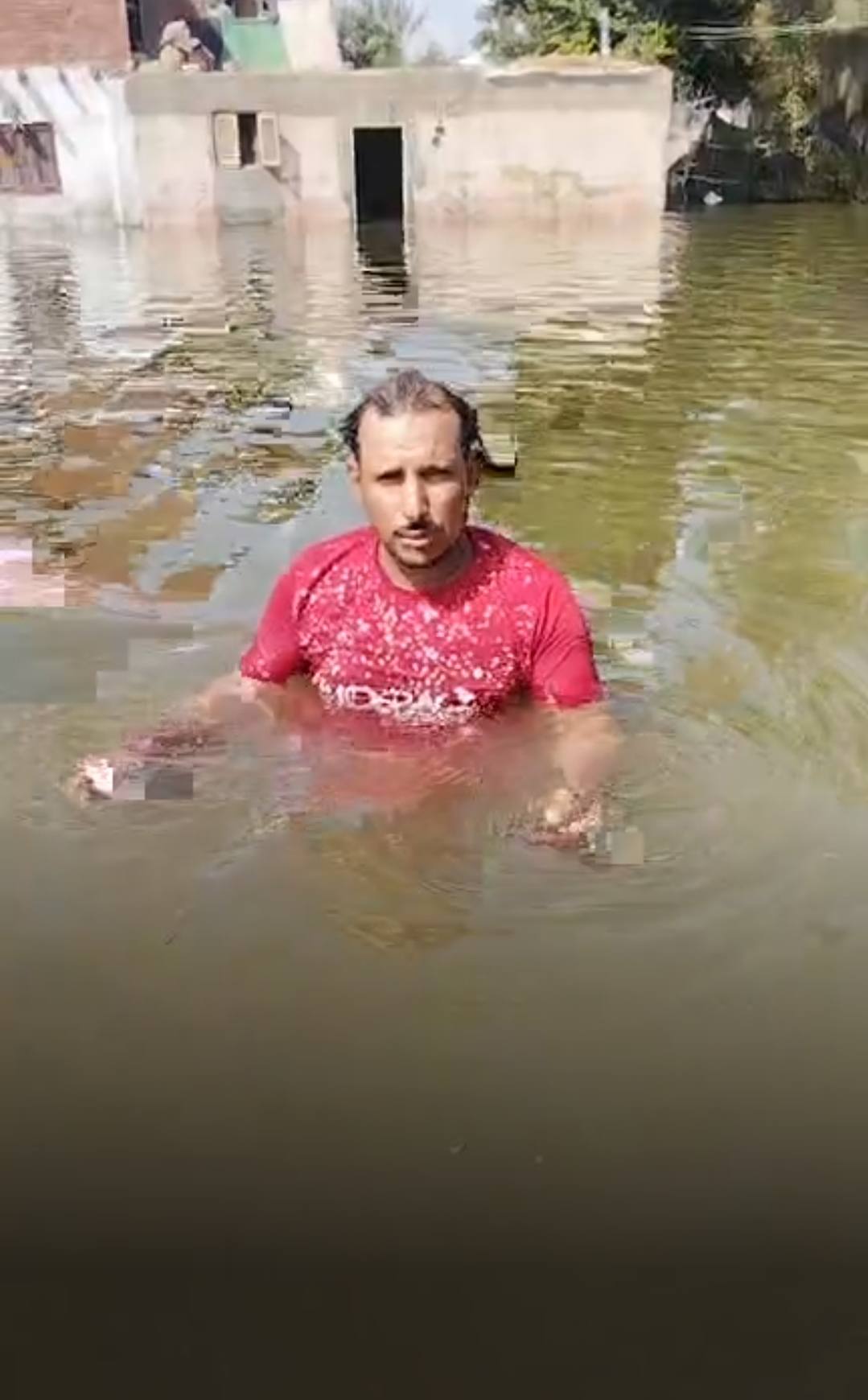 عاجل رغم تحذيرات الحكومة.. غرق أراضي ومنازل طرح النهر بالمنوفية (صور)