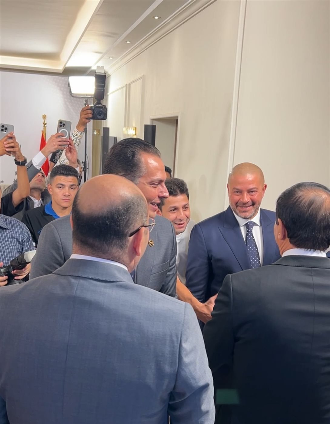 بدء اجتماع أحزاب القائمة الوطنية لبحث استعدادات انتخابات النواب (صور)