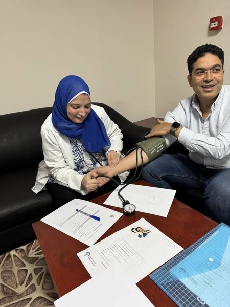 صور ضياء الدين داود ومصطفى بكري يجريان الكشف الطبي استعدادا للترشح لمجلس النواب 2025