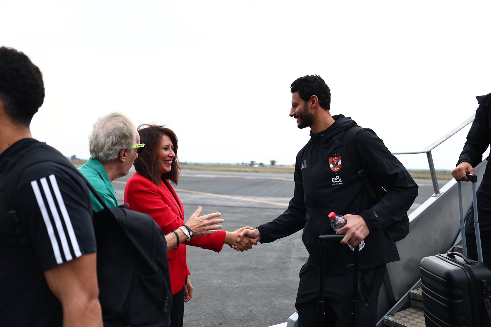 صور بعثة الأهلي تصل بوروندي لمواجهة إيجل نوار في دوري أبطال إفريقيا