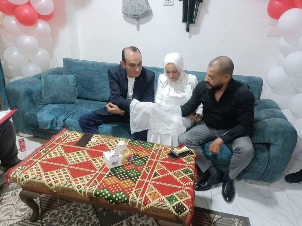 صور عقد قران حمادة عبد اللطيف في أجواء عائلية ومشاركة من نجوم الزمالك