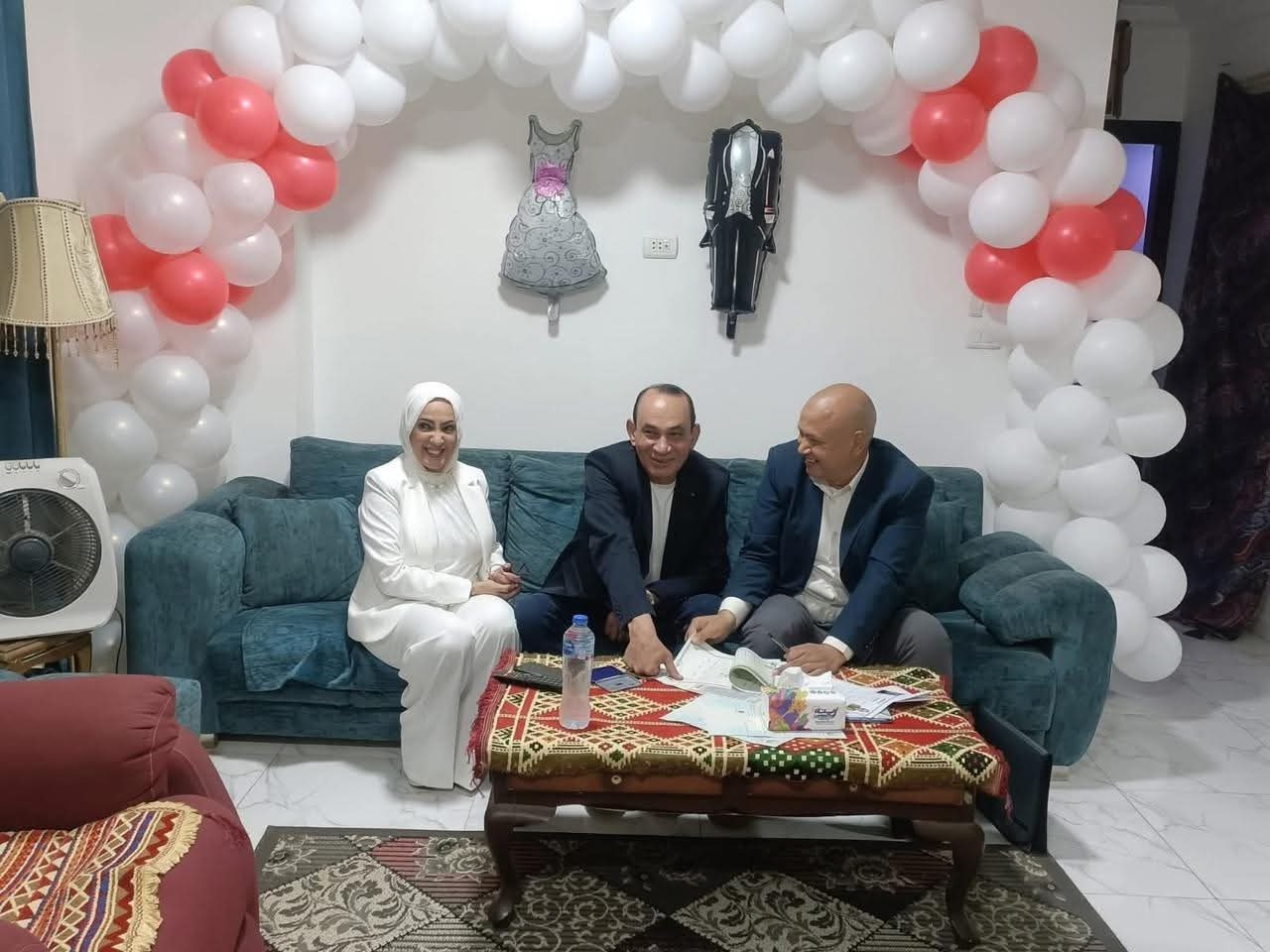 صور عقد قران حمادة عبد اللطيف في أجواء عائلية ومشاركة من نجوم الزمالك