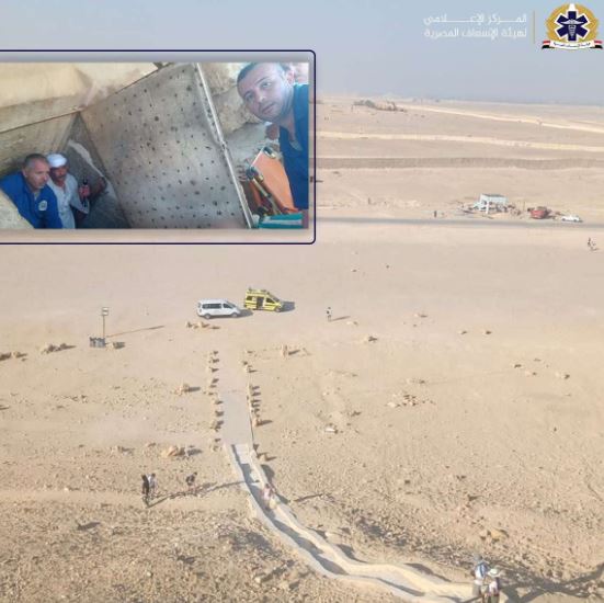 عاجل وزنها تقيل.. القصة الكاملة لسقوط سائحة داخل هرم سنفرو بمنطقة دهشور