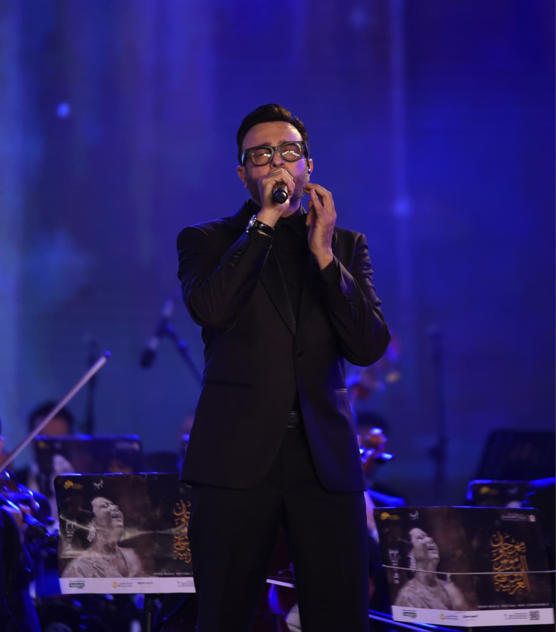 صابر الرباعي: الغناء لأم كلثوم مسؤولية.. ولا أقبل أن يحل الذكاء الاصطناعي محل الإنسان في الفن (حوار) صابر الرباعي: الغناء لأم كلثوم مسؤولية.. ولا أقبل أن يحل الذكاء الاصطناعي محل الإنسان في الفن (حوار)