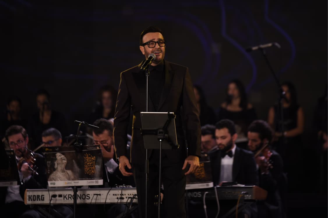 صابر الرباعي: الغناء لأم كلثوم مسؤولية.. ولا أقبل أن يحل الذكاء الاصطناعي محل الإنسان في الفن (حوار) صابر الرباعي: الغناء لأم كلثوم مسؤولية.. ولا أقبل أن يحل الذكاء الاصطناعي محل الإنسان في الفن (حوار)