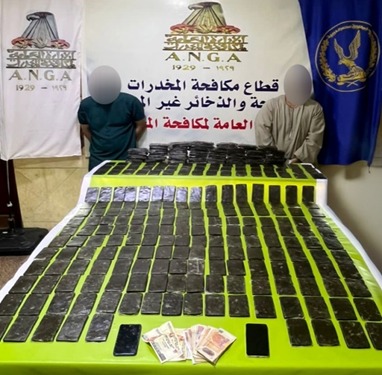 مصرع عنصرين جنائيين بالقليويبة.. وضبط آخرين بحوزتهم مواد مخدرة بـ96 مليونا