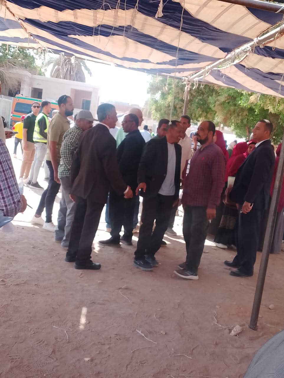 انتخابات النواب.. اقبال كثيف من الناخبين في الوادي الجديد