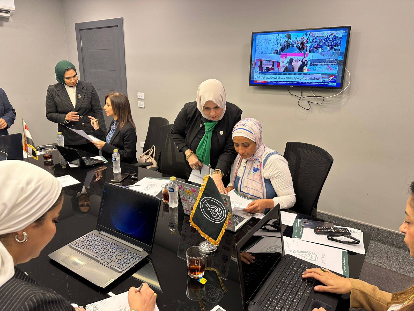 توزيع كراتين تموين.. حزب الوعي يعلن رصد مخالفات بانتخابات النواب