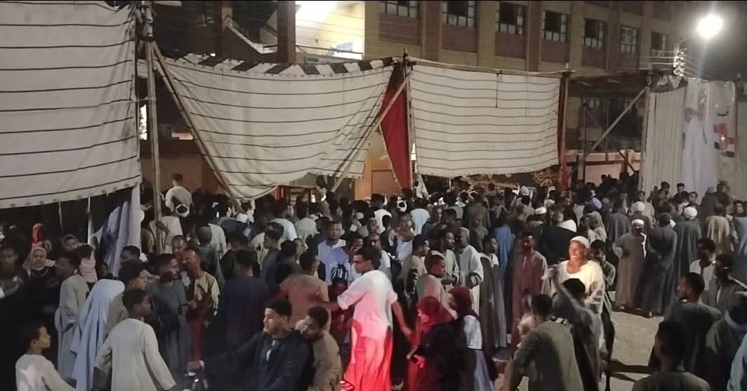 إقبال كثيف على لجان مركز إسنا في الساعات الأخيرة لليوم الثاني لانتخابات مجلس النواب 2025