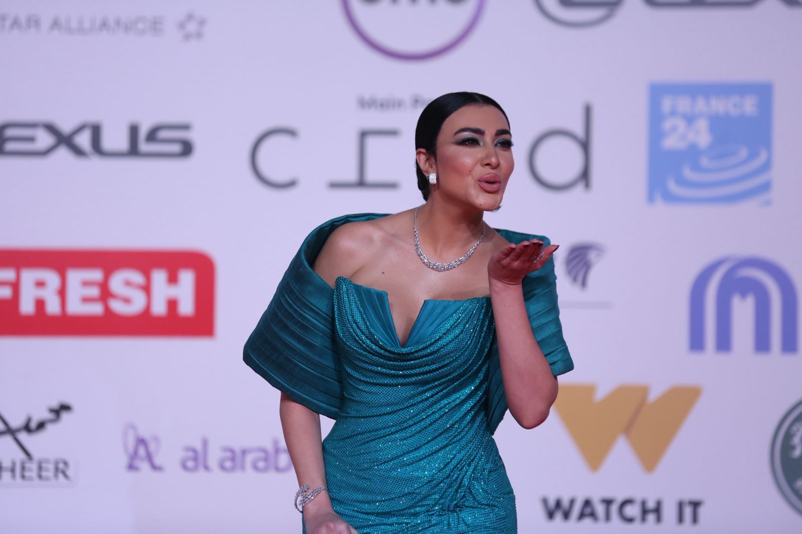 صور توافد النجوم على حفل افتتاح الدورة 46 لمهرجان القاهرة السينمائي الدولي