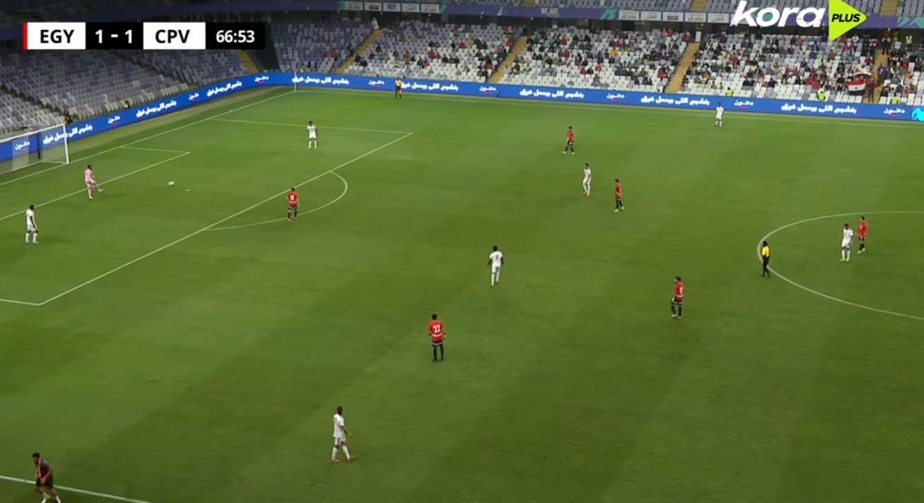 ماتش منتخب مصر والراس الاخضر بث مباشر (1-1)..مرموش يعيد الأمل