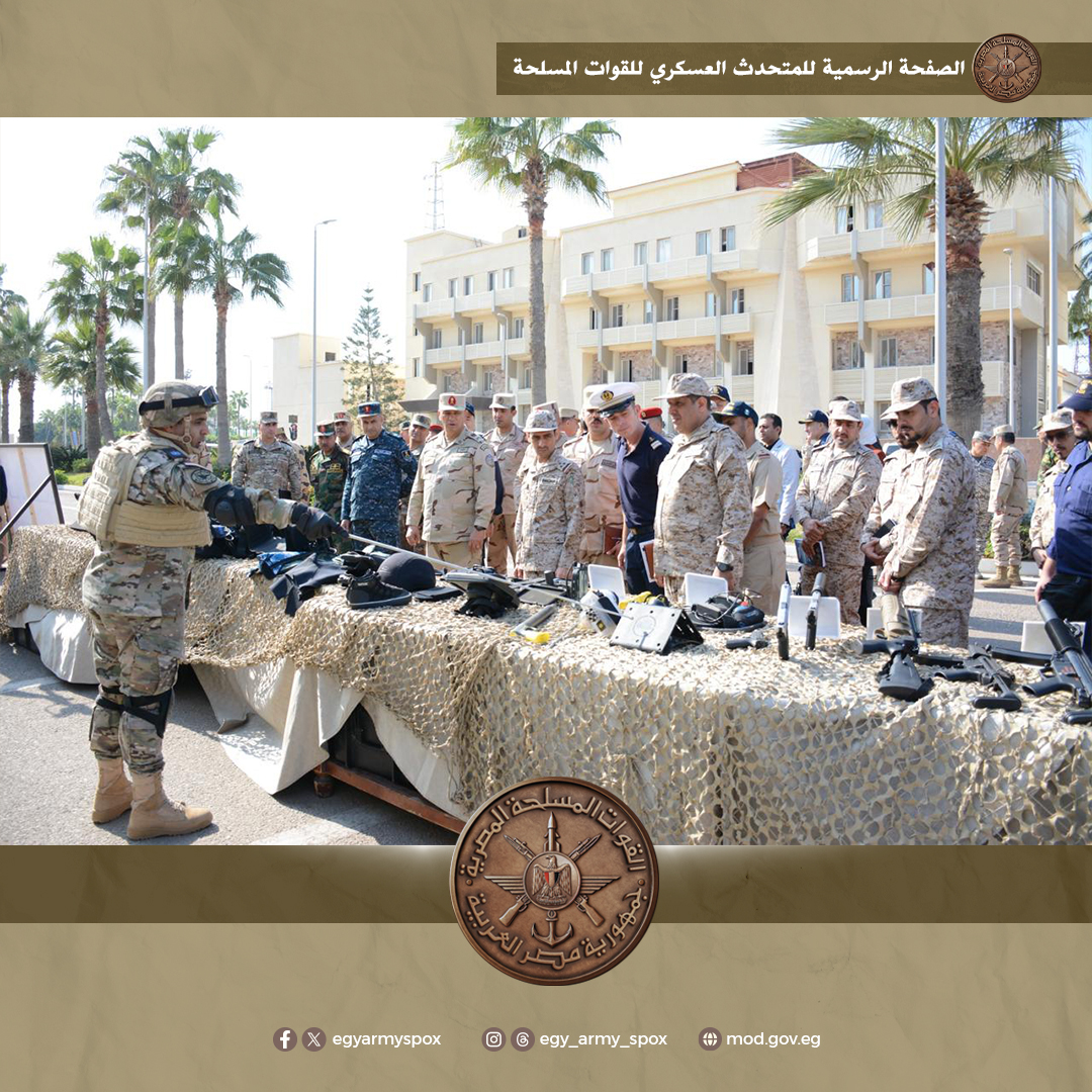 المتحدث العسكرى: بدء فعاليات التدريب المشترك ميدوزا -14 بالقواعد البحرية والجوية (صور)