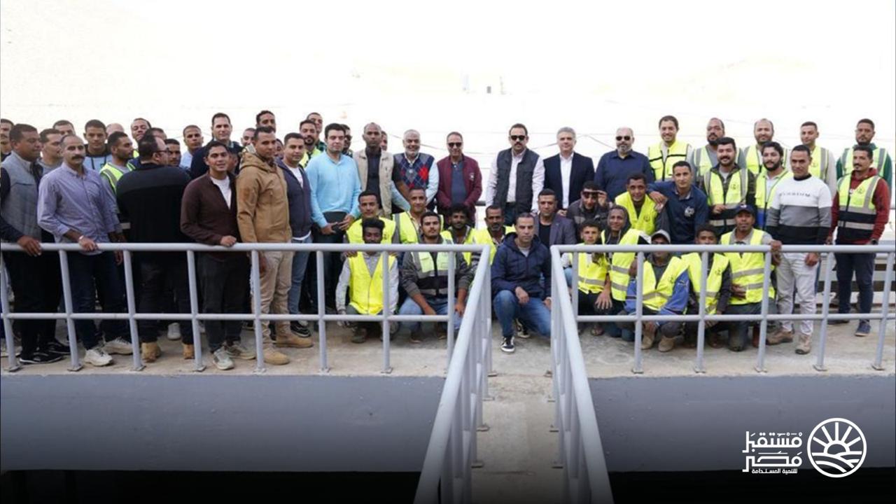رئيس جهاز مستقبل مصر يتفقد أعمال حسن علام بالبنية التحتية للدلتا الجديدة (صور)