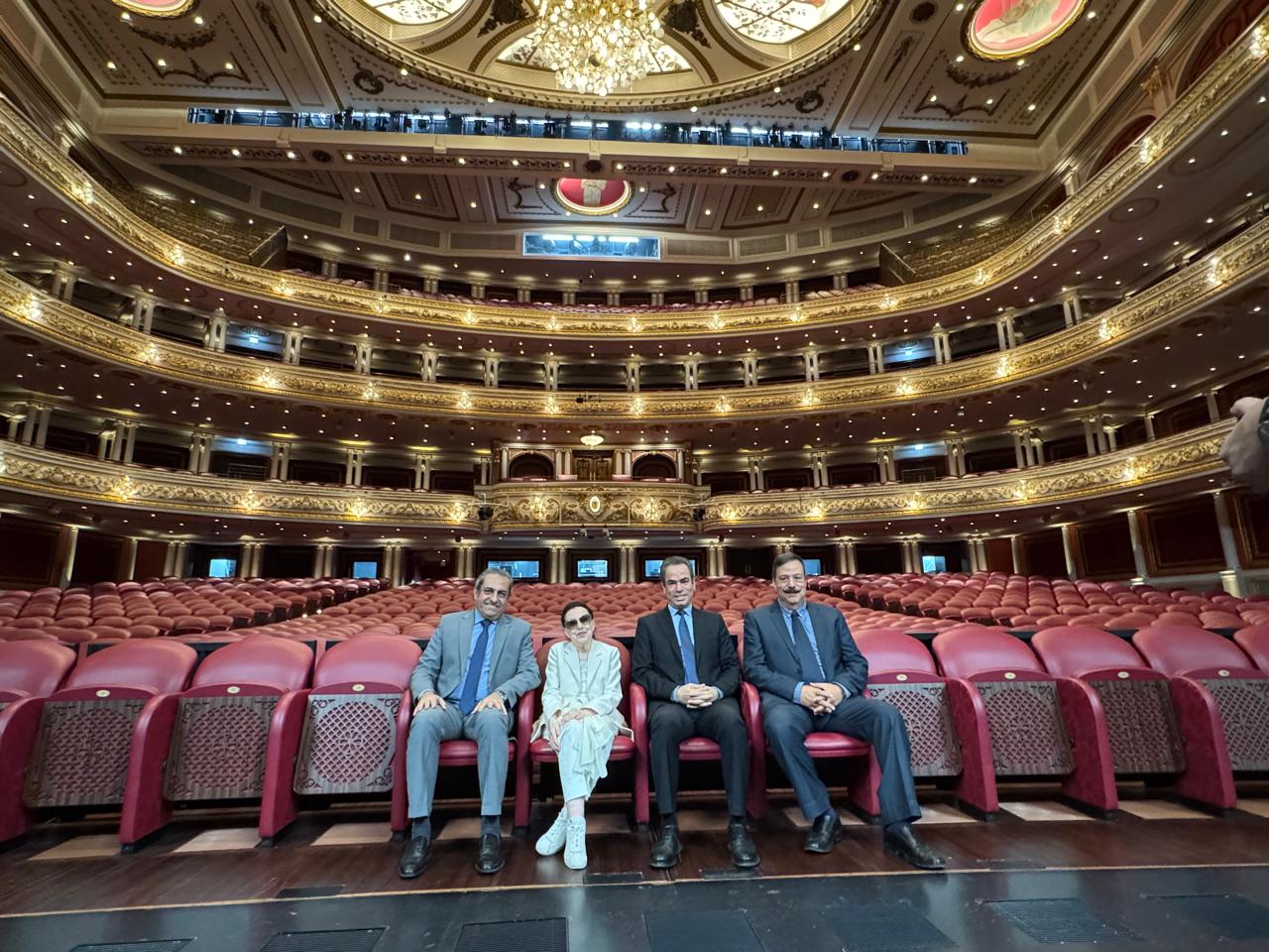 نجاة الصغيرة تزور مدينة الثقافة والفنون ومقر الوطنية للإعلام بالعاصمة الجديدة