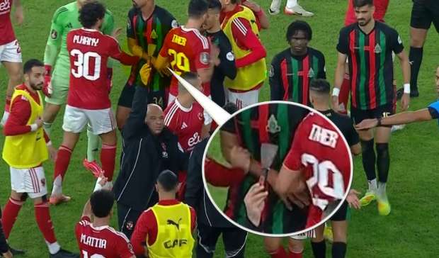 بعد واقعة سكينة المعجون .. الأهلي يشكو الجيش الملكي المغربي لـ كاف 