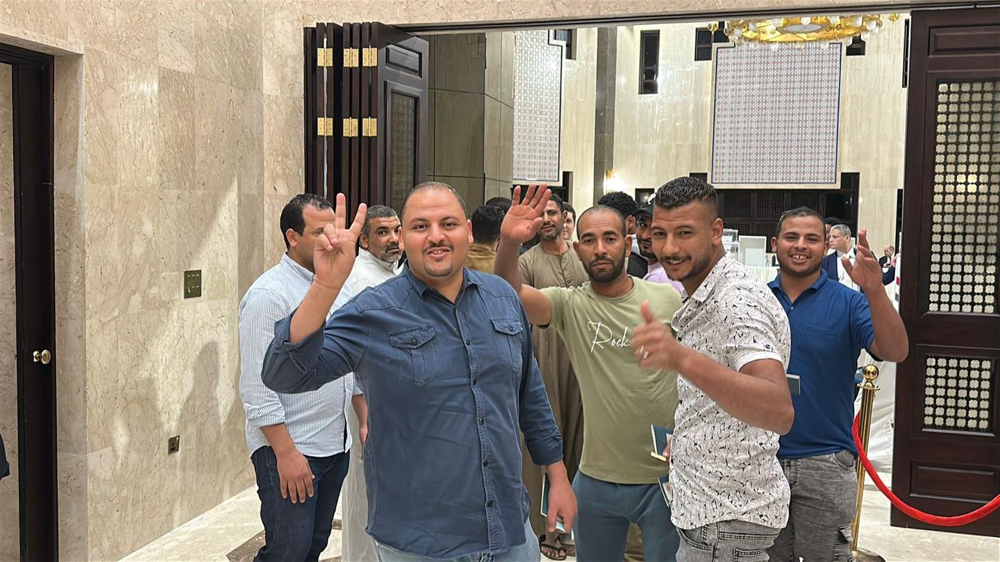 استمرار توافد المصريين بالسعودية للتصويت في انتخابات مجلس النواب بالدوائر الملغاة (صور)