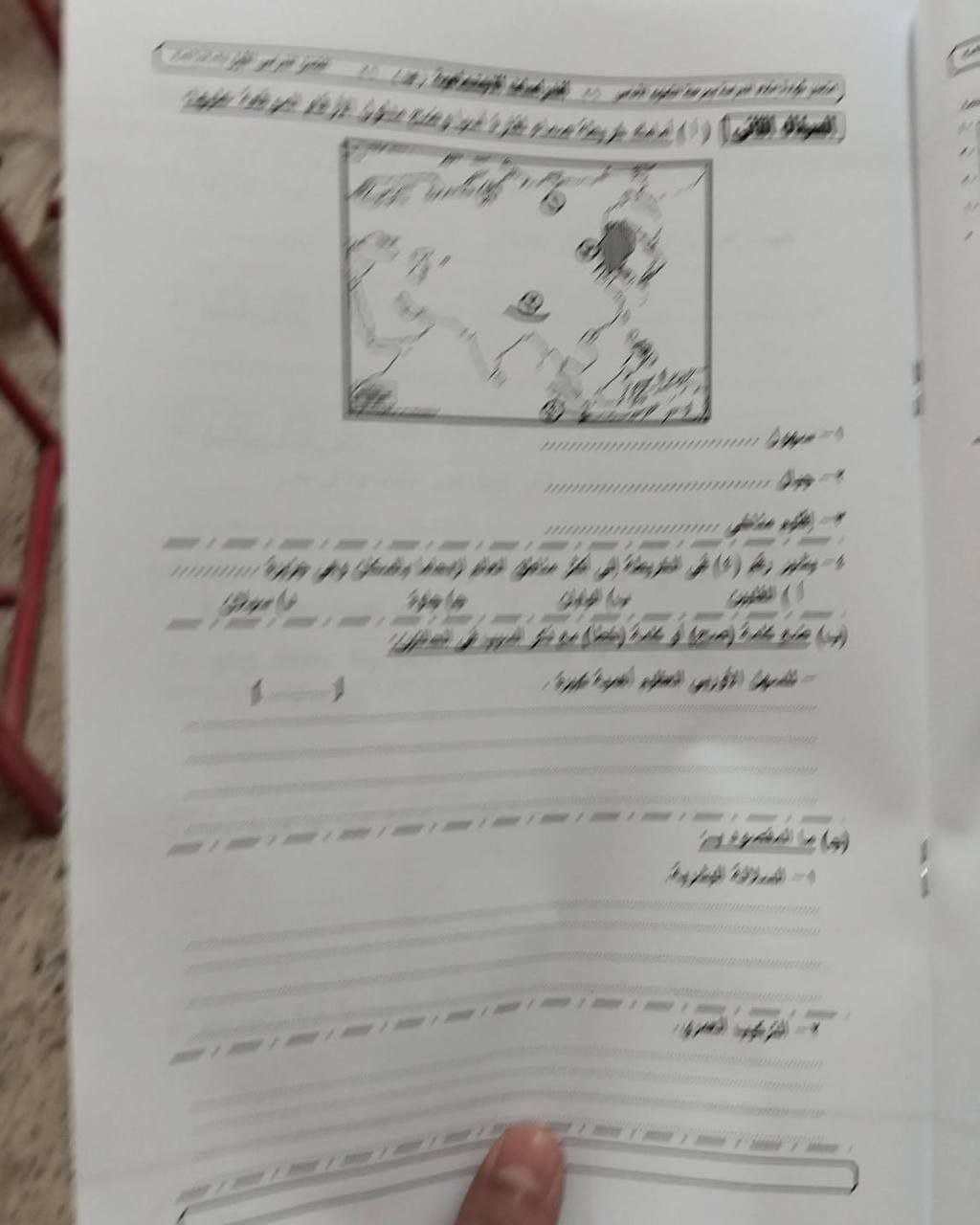 امتحان الدراسات للشهادة الإعدادية الترم الأول 2026 الجيزة