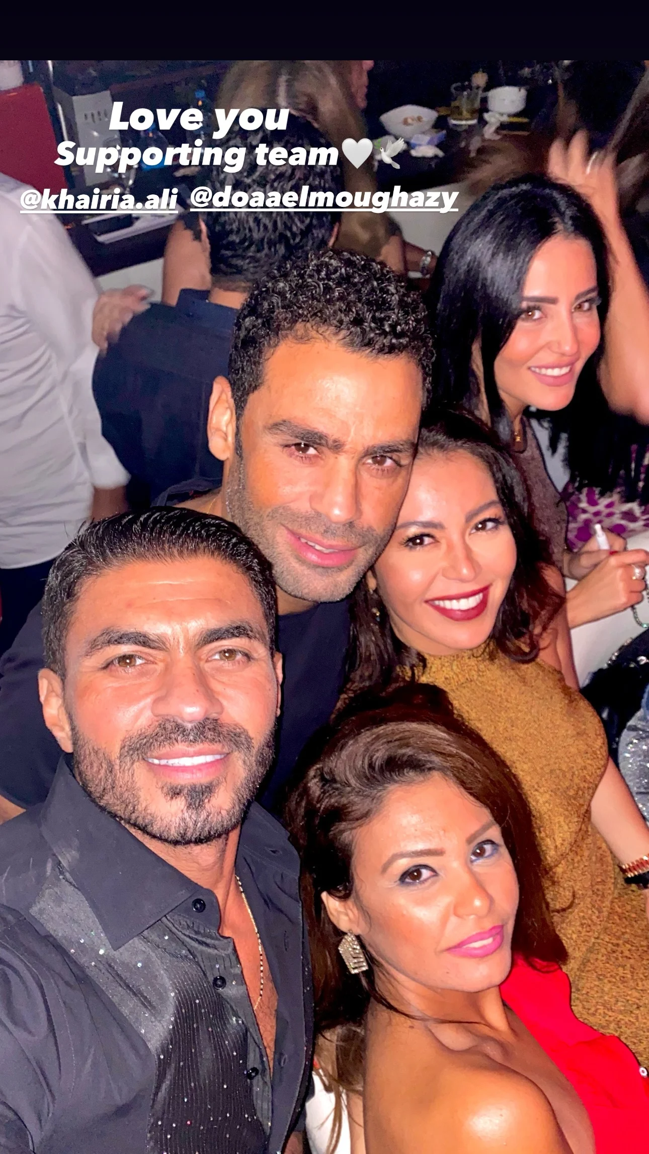 لقاء الخميسي ومحمد عبدالمنصف